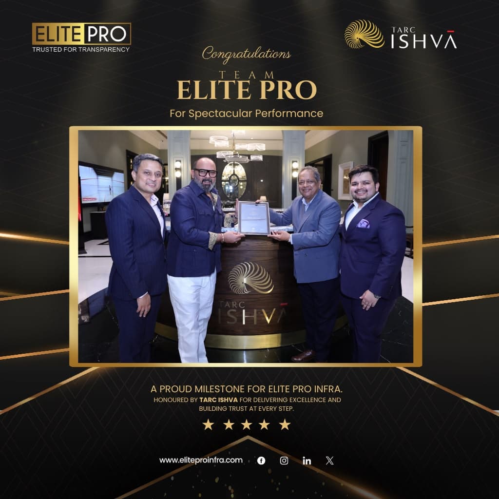 Elite Pro Infraventure award recognition