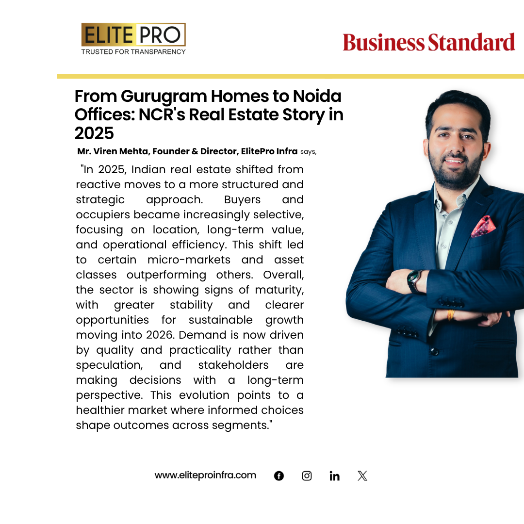 From Gurugram Homes to Noida Offices: NCR's Real Estate Story in 2025