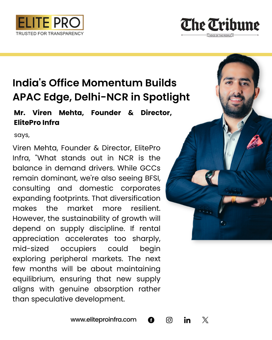 India's Office Momentum Builds APAC Edge, Delhi-NCR in Spotlight