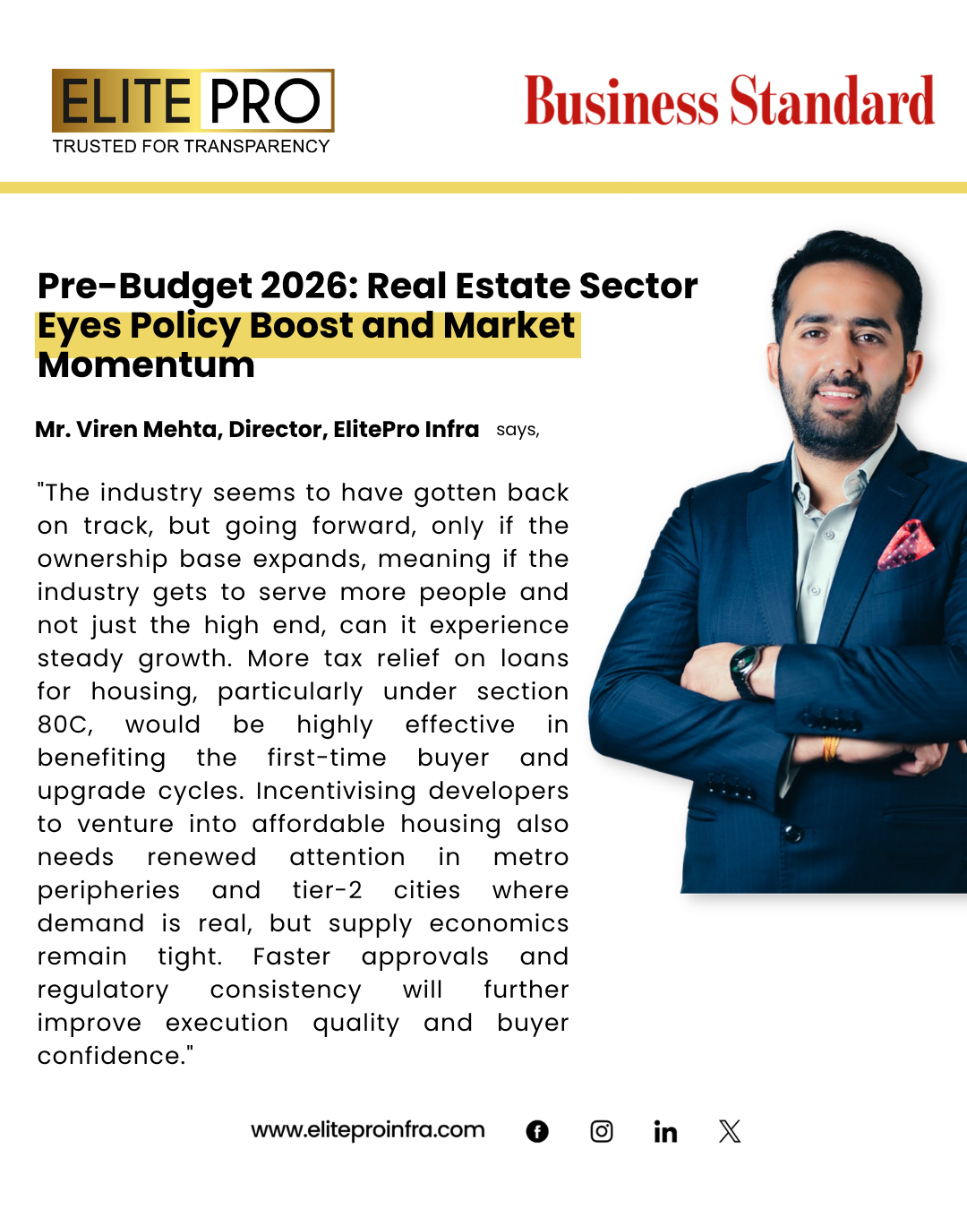 Pre-Budget 2026: Real Estate Sector Eyes Policy Boost and Market Momentum