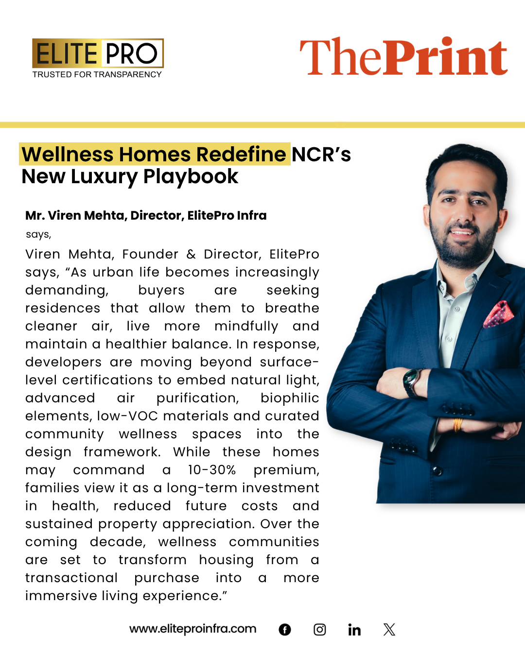 Wellness Homes Redefine NCR’s New Luxury Playbook