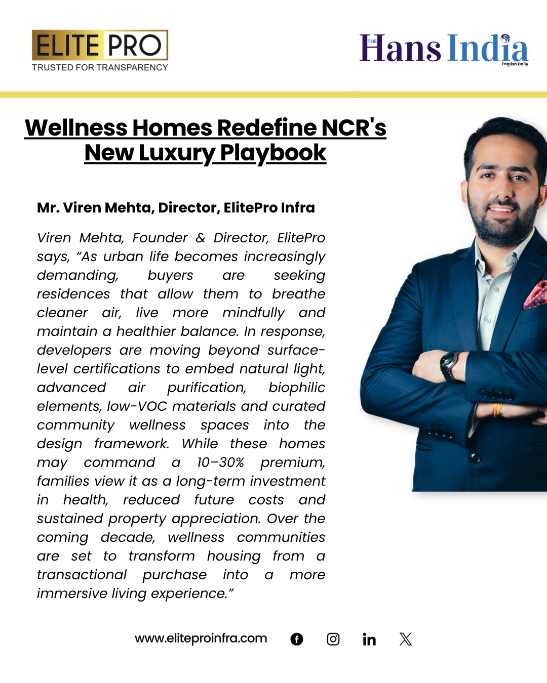 Wellness Homes Redefine NCR's New Luxury Playbook